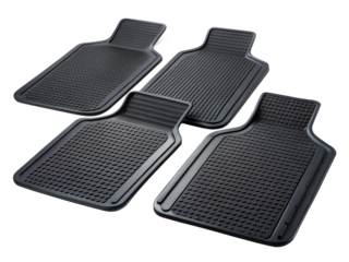 black and white leather case