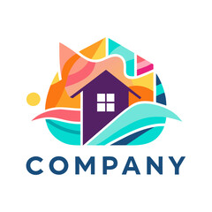 Home decor logo template