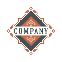 Home decor logo template