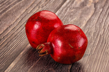 Fresh sweet juicy pomegranate fruit