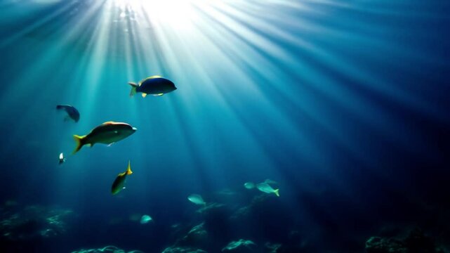 Underwater Beauty in Motion