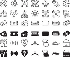set of icons for web