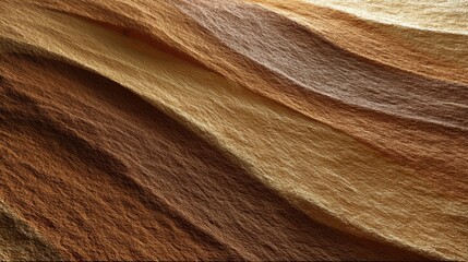 Close-up of layered polished wood texture with natural grains and warm brown tones