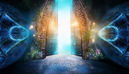 magical portal in between two realities