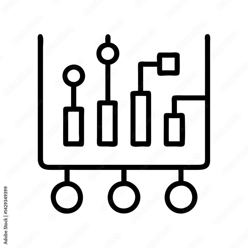 Poster explore data visualization chart diagram graph infographic analysis report presentation system