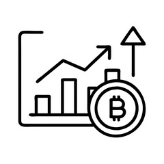 Bitcoin price chart analysis and cryptocurrency investment trends for financial growth market