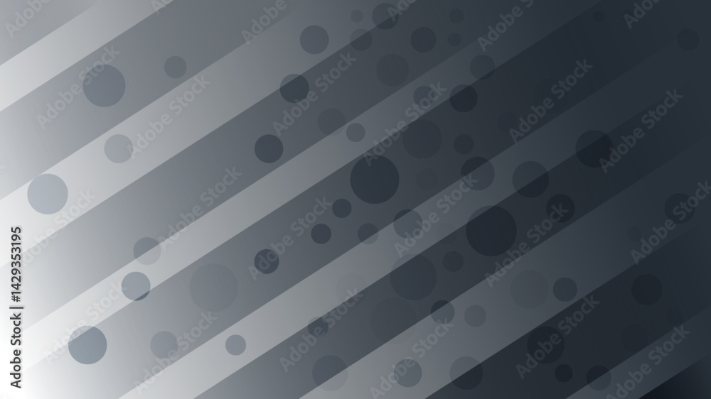 Poster Modern abstract halftone background with gray dots on white. High-resolution vector design with sharp detail, ideal for branding, layout templates, or minimalist visuals.