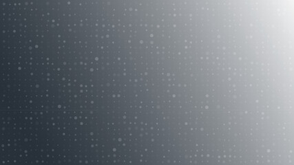 Modern abstract halftone background with gray dots on white. High-resolution vector design with sharp detail, ideal for branding, layout templates, or minimalist visuals.