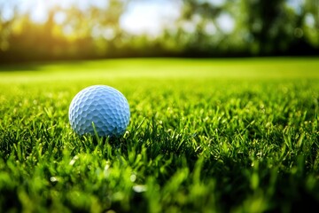 Obraz premium international golf day mind sight patience