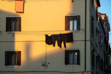 biancheria ad asciugare