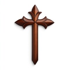 Wooden Cross Art Decoration