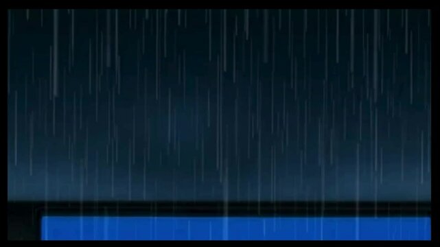 Soothing Rain Sounds with Calming Rainy Scenery 🌧️ | 4s Relaxing Ambience
