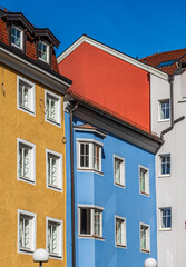 typical apartment house in austria