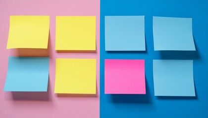 colorful sticky notes
