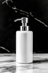 Obraz premium Hand Soap on Marble Countertop