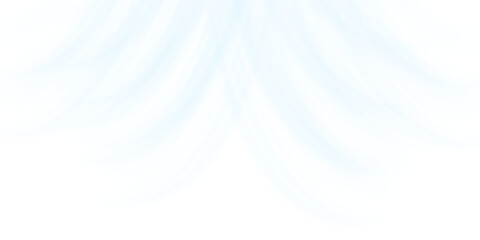 Air flow Isolated PNG and vector isolated. Effect of winter air and wind stream waves effect in blue color.