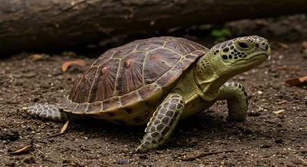 Fototapeta premium World Turtle Day Concept – Celebrating Sea Turtles and Wildlife Conservation