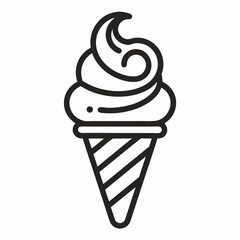 ice cream vector illustration