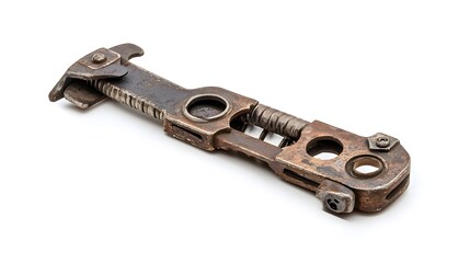 Obraz premium Rusty vintage metal tool mechanism.
