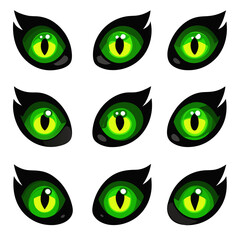 Set of Eye icons