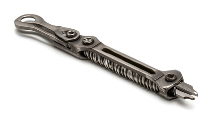Metal Tool with White Background.