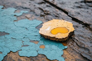 Colors of decay reveal nature's beauty in urban landscapes at sunrise
