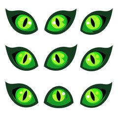 Set of Eye icons