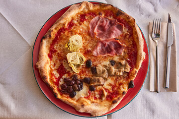 Four Seasons Italian Pizza.