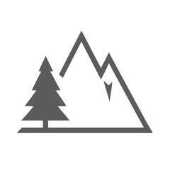 christmas tree vector illustration