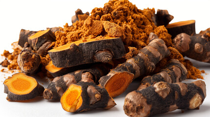 Organic Black Turmeric Roots & Powder — Premium Curcuma Caesia