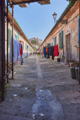 Fototapeta premium Elba island, Italy. The old town of Portoferraio. Island of Elba, Tyrrhenian Sea, Italy.