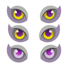 Set of Eye icons