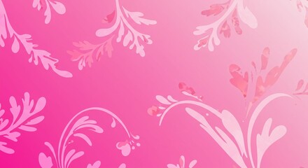 Pink Floral Background Delicate Watercolor Style Abstract Design Feminine Pattern Soft Gradient