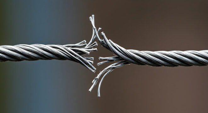 Fray Example Wire Frayed Wire Rope