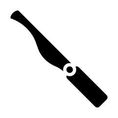 Butter Knife Glyph icons
