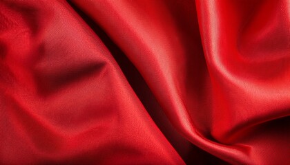 Obraz premium red textile texture