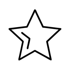Download star icon vector illustration of rating symbol for graphic design and web design projects