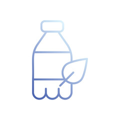 Cold Tea icon vector stock illustration