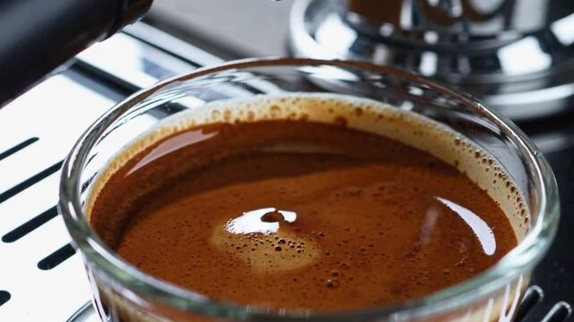 Making espresso shot: how to make espresso at home with espresso machine for beginners, coffee guide 4k video UDH