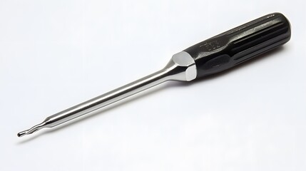 Surgical Drill Bit on White. (1)