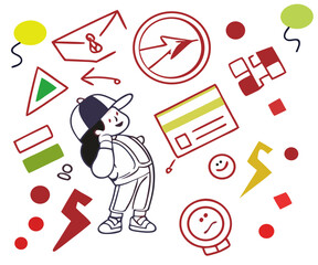 business man and business