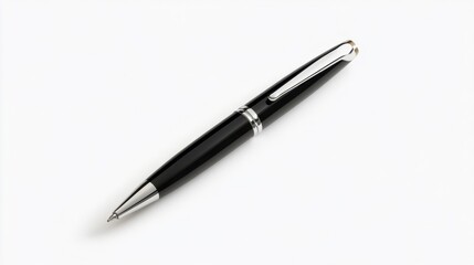 Slate pen mockup isolated on white background for design projects. Generative AI