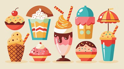 Vintage Ice Cream Treats
