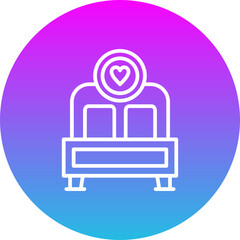 Double Bed Icon
