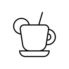 Citrus icon vector stock illustration