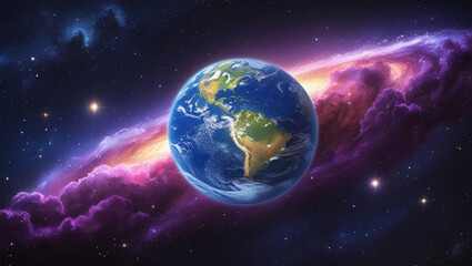 Obraz premium earth in space