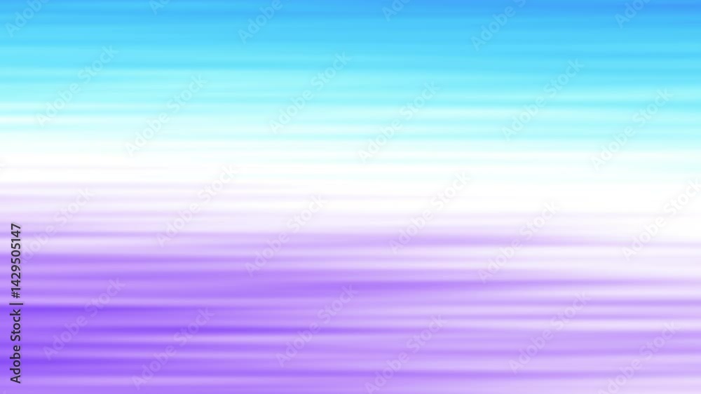 Aufkleber Grunge minimal blue lilac textured gradient abstract motion background. Seamless looping. Framed background