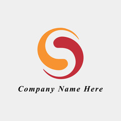 letters csc and cs logo design vector