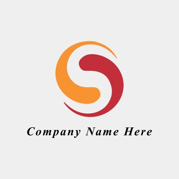 letters csc and cs logo design vector