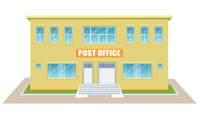 an example from a post office or cargo building